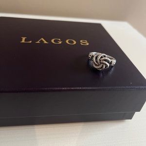 Lagos “Love Knot” ring size 8 1/2